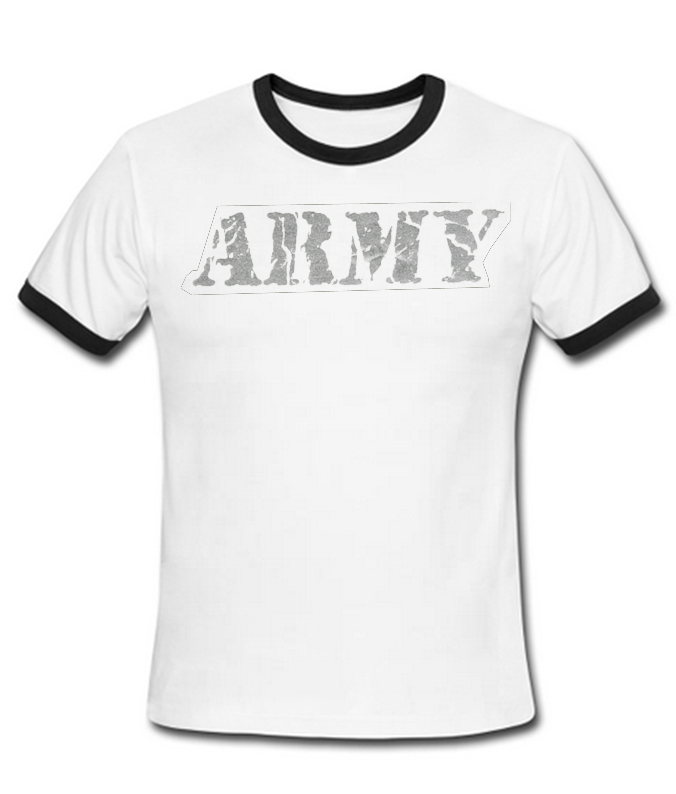 army t shirt girls