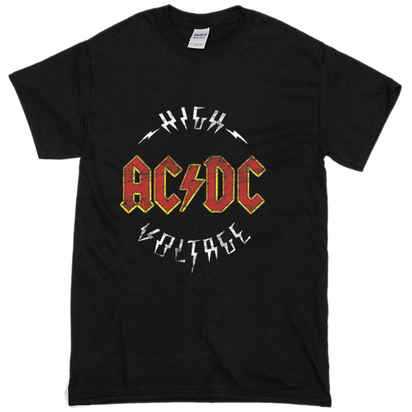 high voltage ac dc shirt