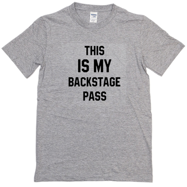 backstage pass shirt