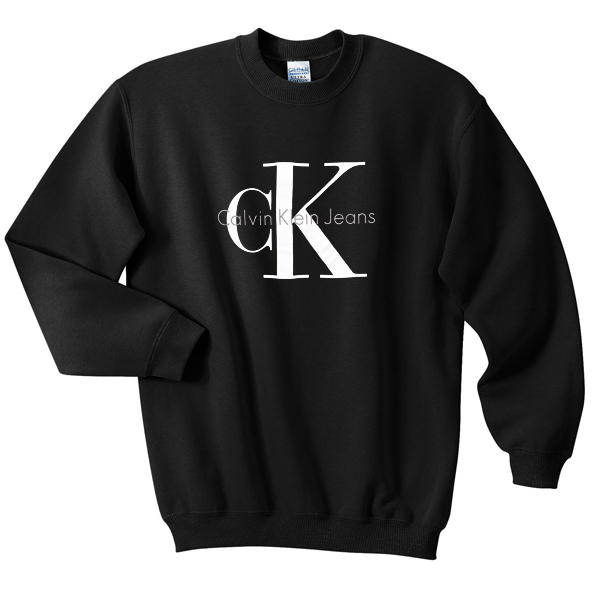 ck calvin klein black sweatshirt