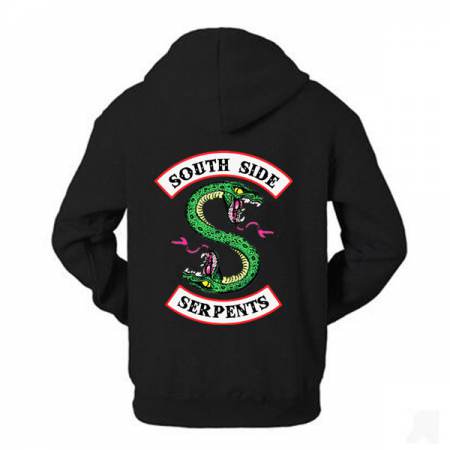 Urban Backwoods South Side Serpents Hoodie Sudadera con Capucha Sweatshirt 
