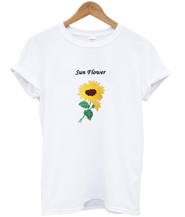 sun flower t shirt