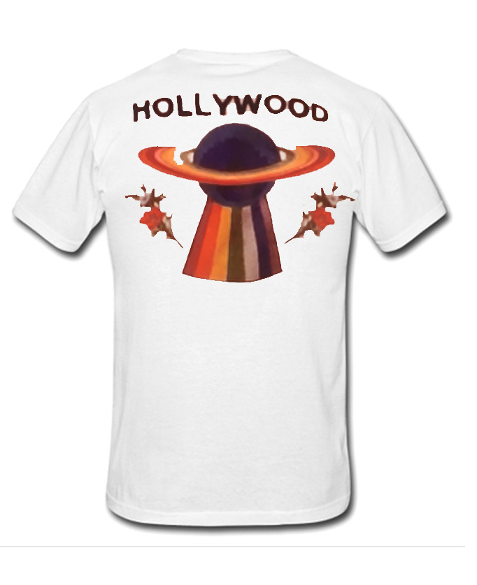 hollywood sign shirt