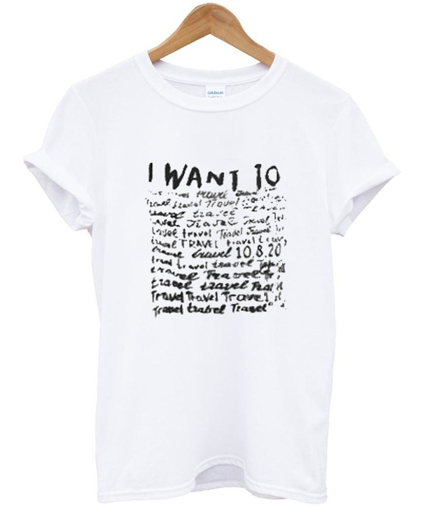 let's travel t shirt