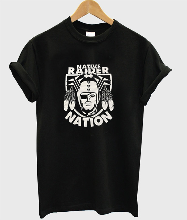 raiders nation t shirt