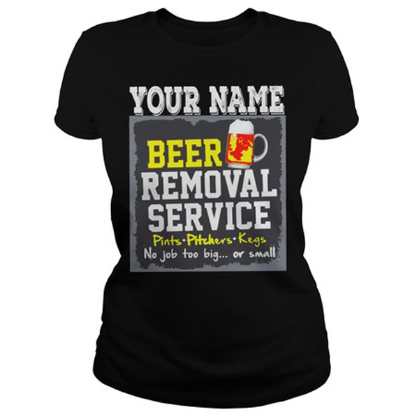 beer removal service shirt