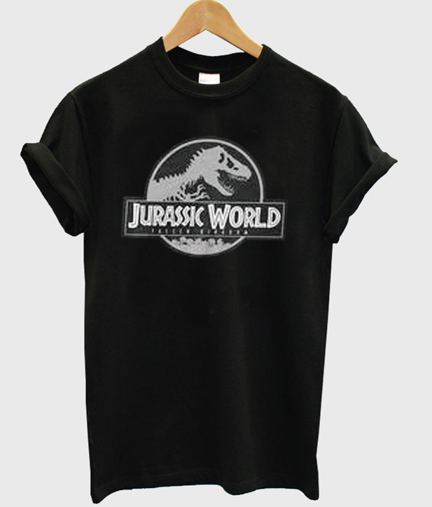 jurassic park shirt grey