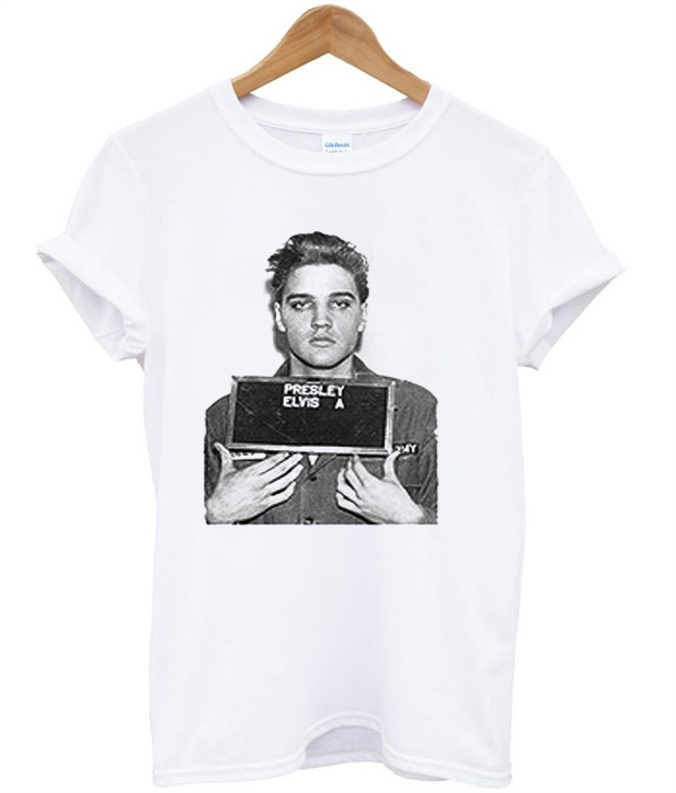 elvis mugshot t shirt