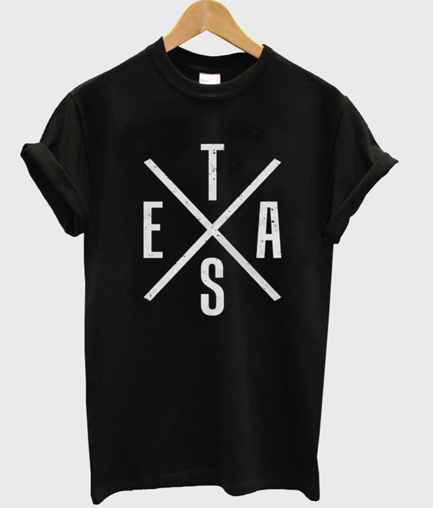 Texas Home Black T-Shirt