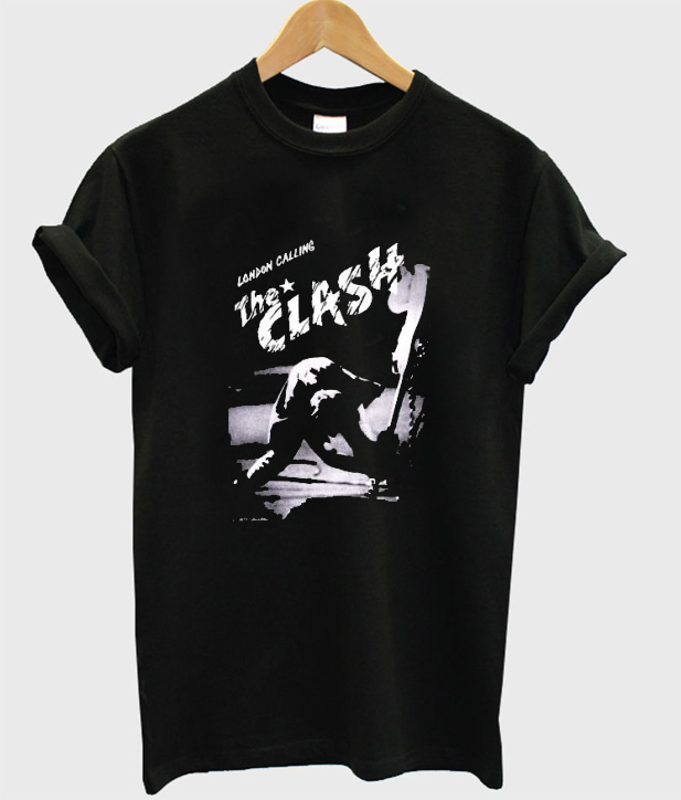 The Clash London Calling Black T-Shirt