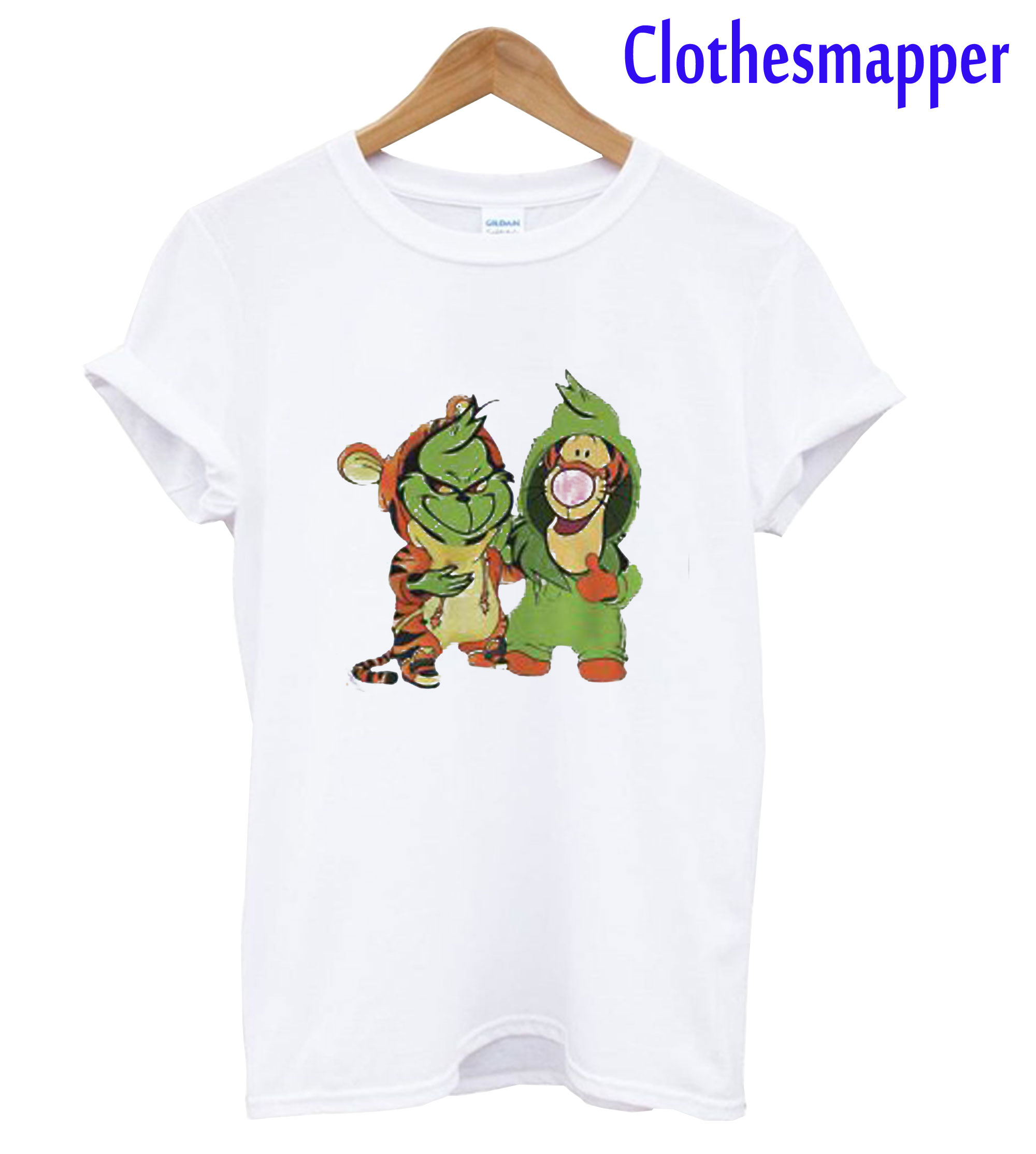 Baby Grinch And Baby Tigger T Shirt
